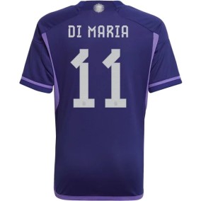 Seconda Maglia Argentina Mondiali 2022 Di Maria 11